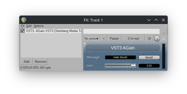 AGain VST3